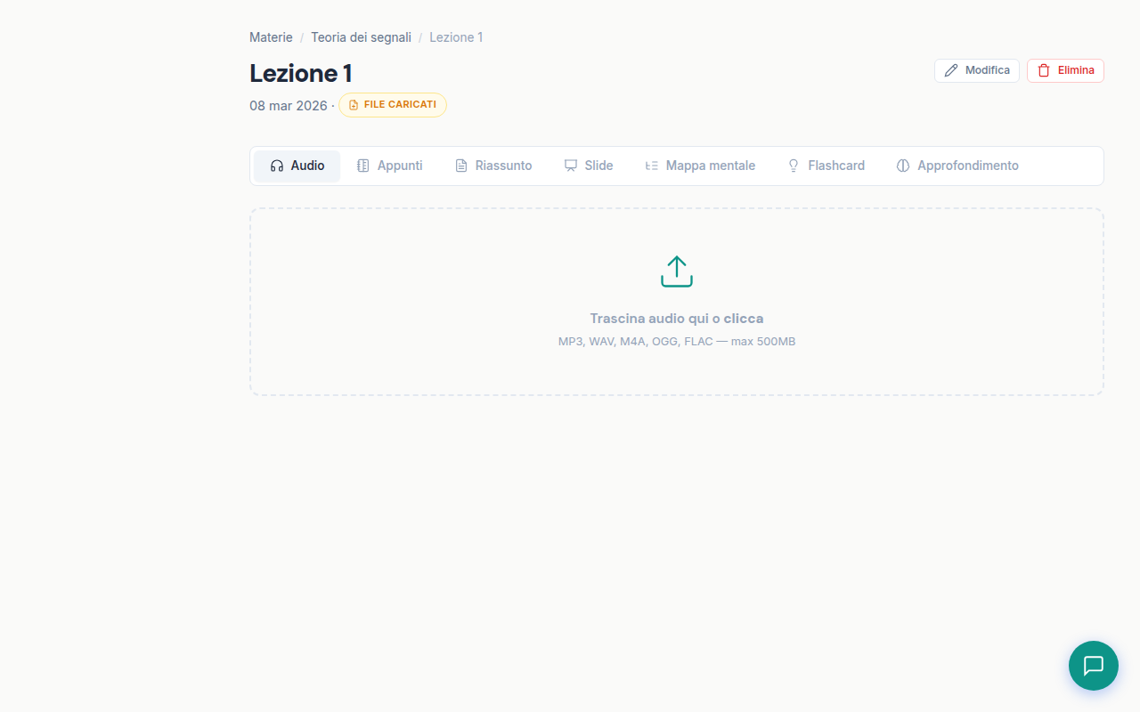 Team collaborativo che studia con slide generate dall'AI